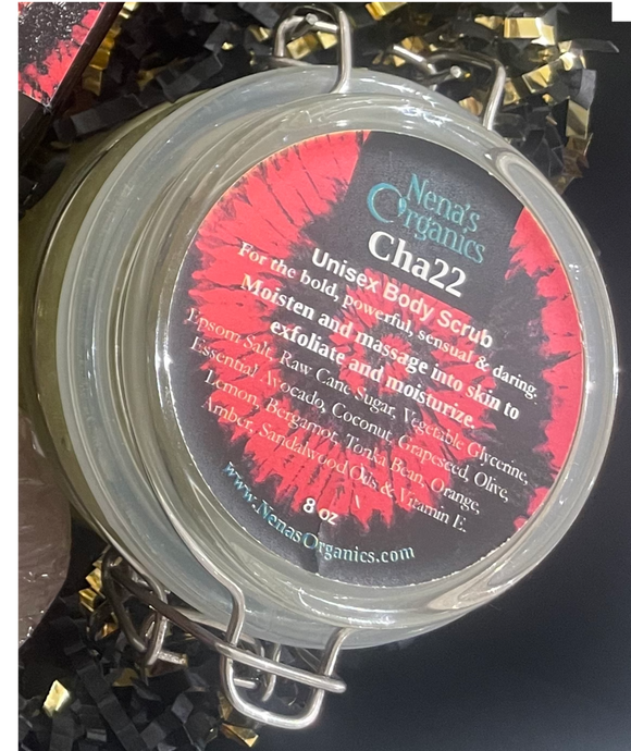 Cha22 Unisex Body Scrub